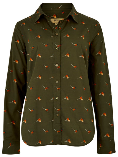 Calamint pheasant blouse