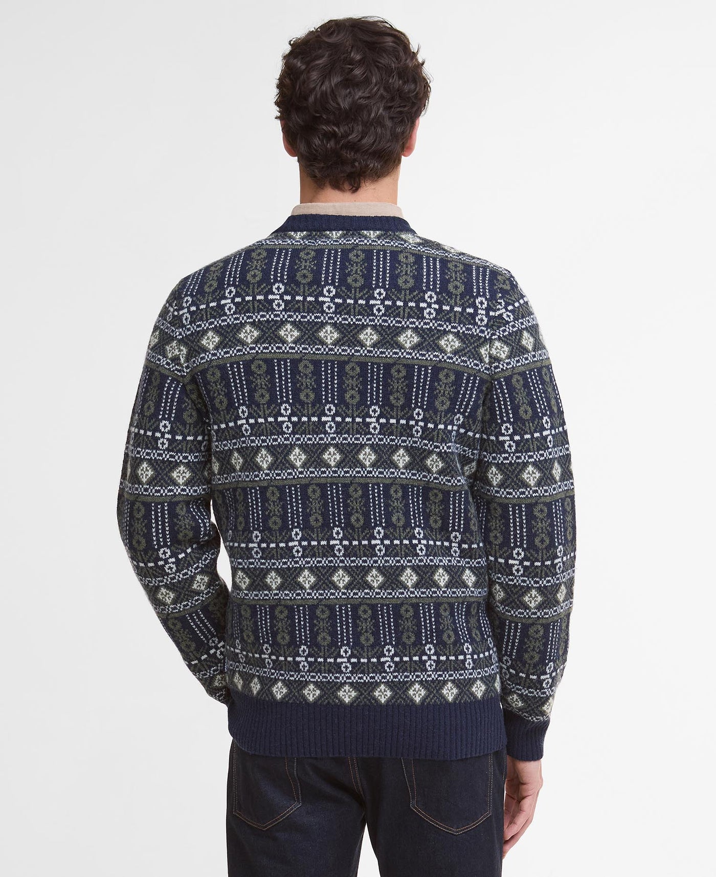 Grangetown Fair Isle crew neck jumper