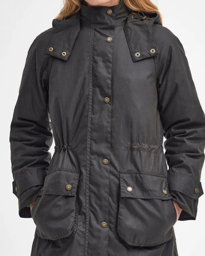 Long Cannich wax jacket