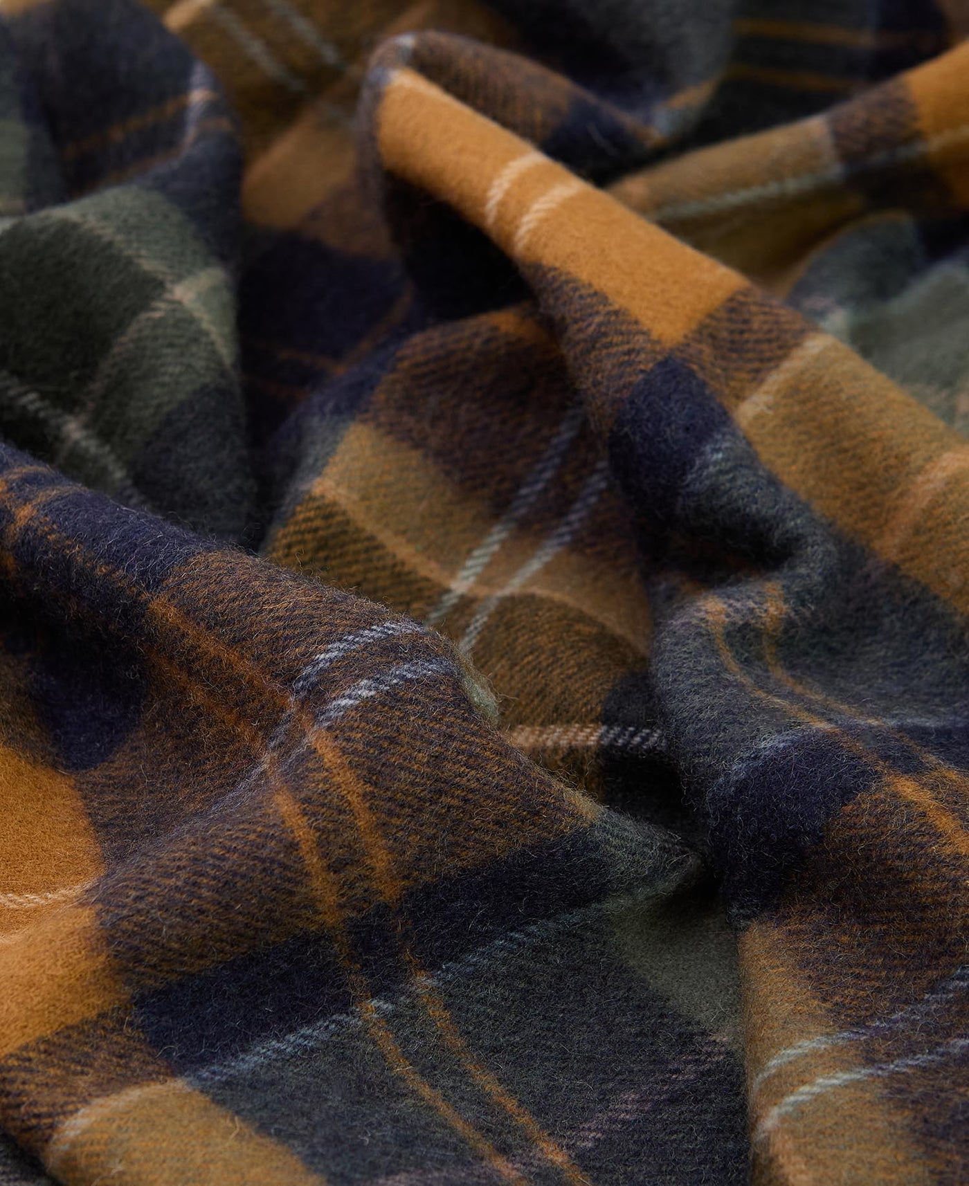 Brack Patchwork Tartan wool scarf