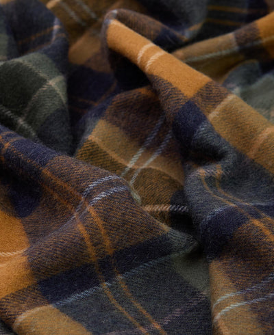 Brack Patchwork Tartan wool scarf