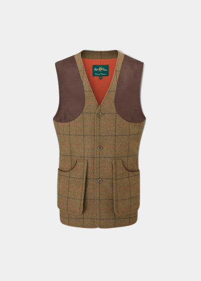 Combrook men's tweed shooting waistcoat