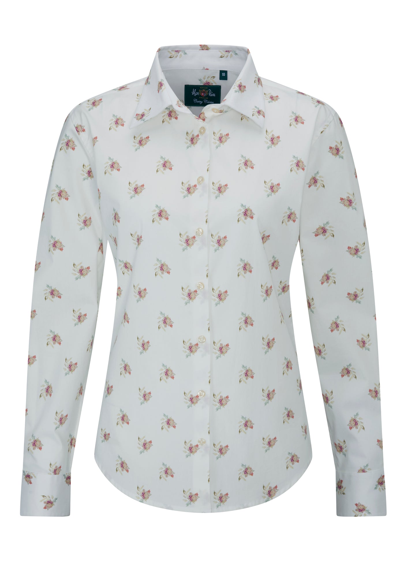 Lawen printed cotton blouse