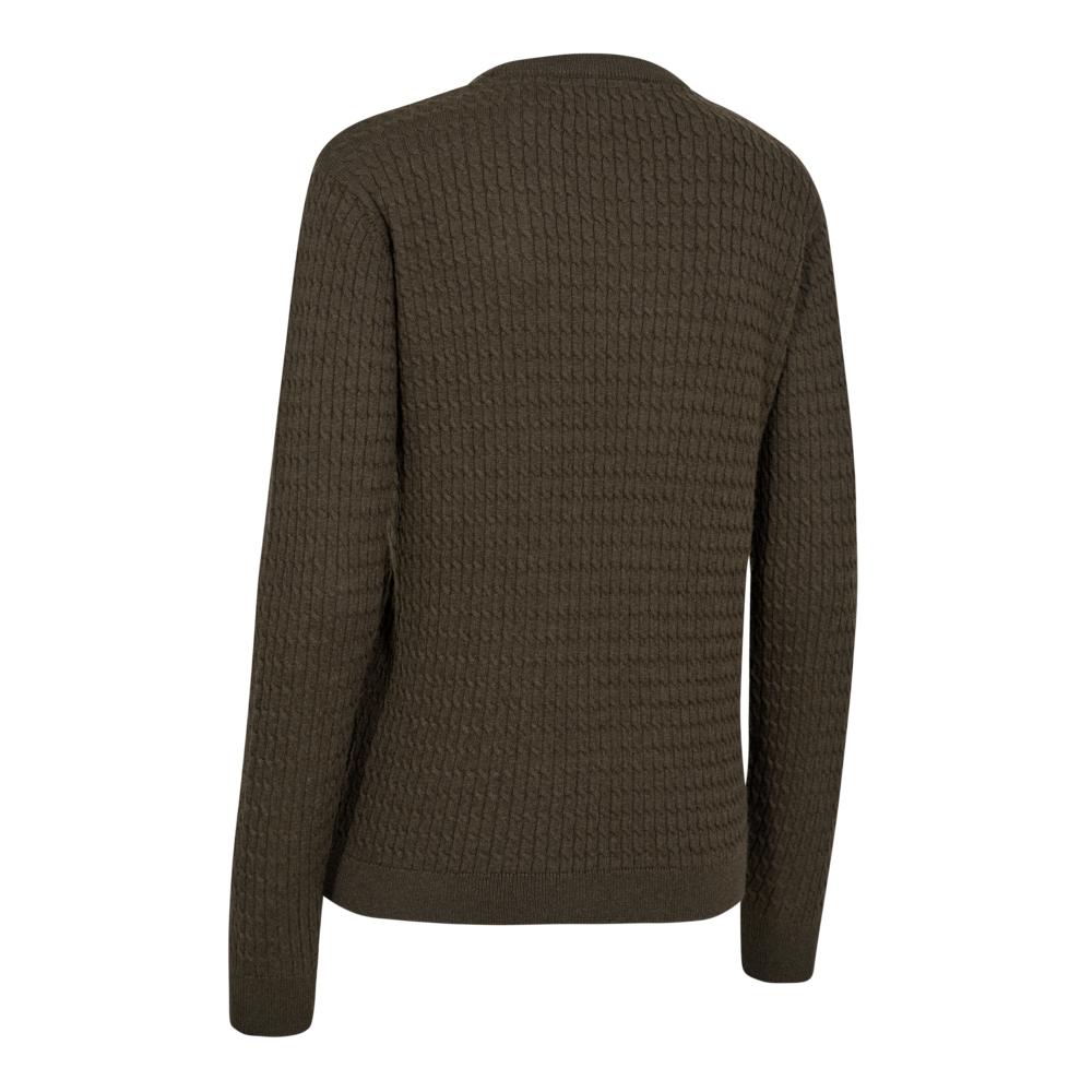 Lady Harrington Cable Knit