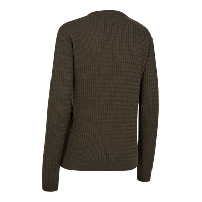Lady Harrington Cable Knit