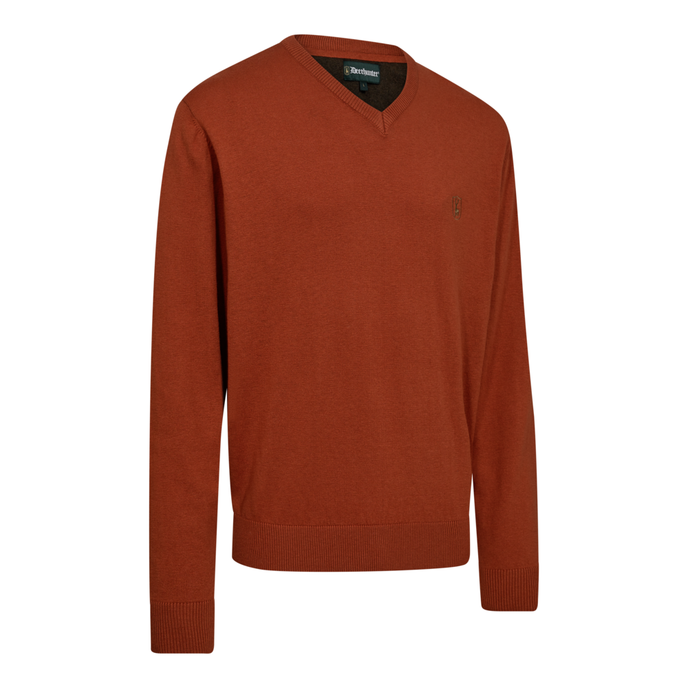 Harrington V-neck Knit