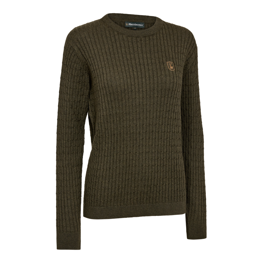 Lady Harrington Cable Knit