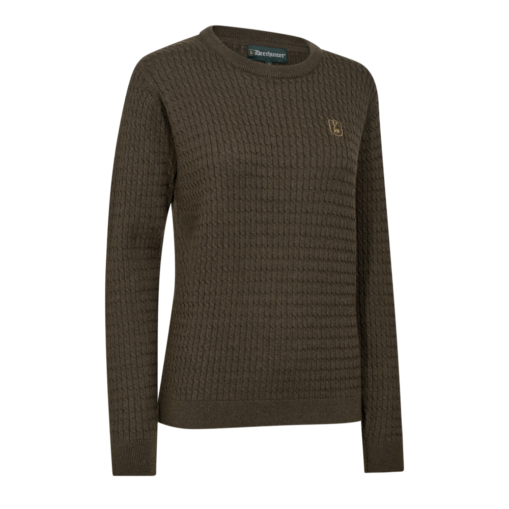 Lady Harrington Cable Knit