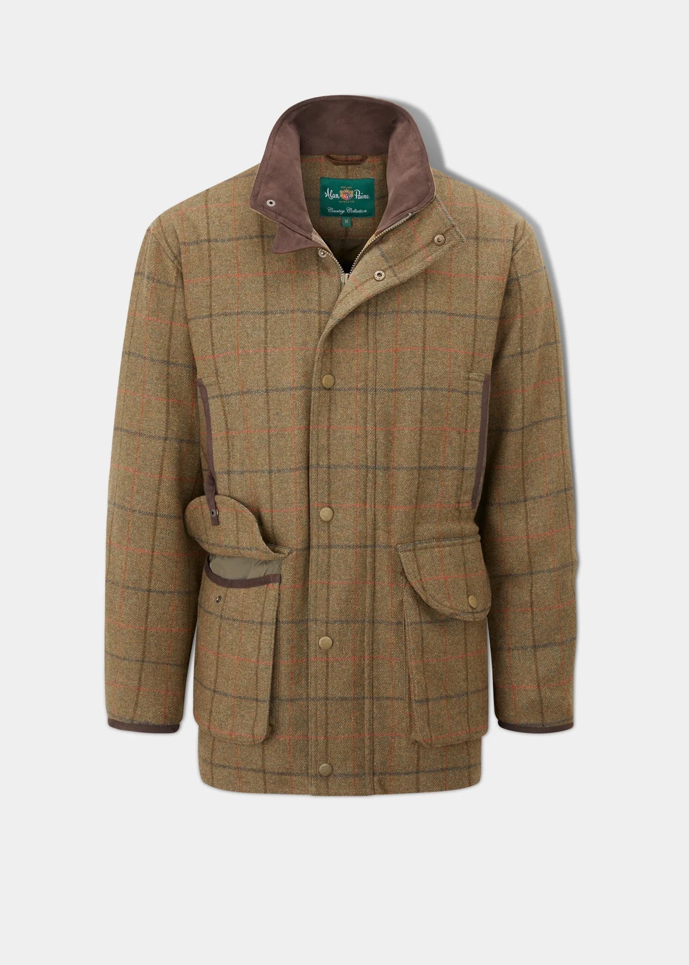 Combrook mens Tweed field coat