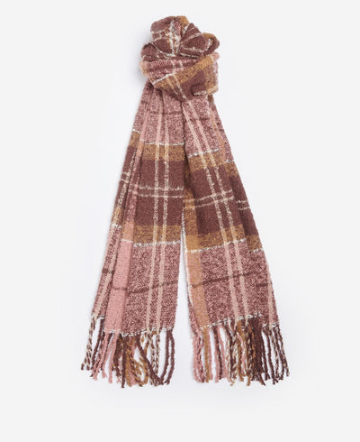 Saltburn beanie & tartan scarf gift set