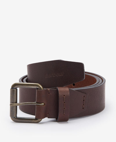 Glen leather belt