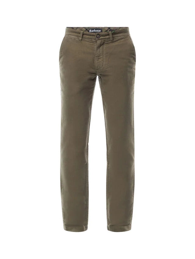 Barbour moleskin tailored broek