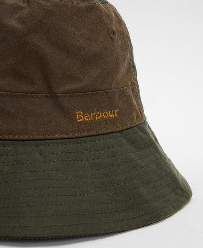 Brackley waxed bucket hat