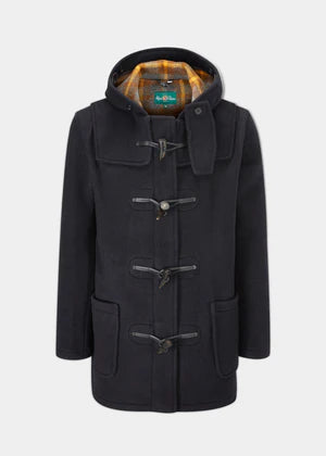 Alcombey Check Back Duffle coat