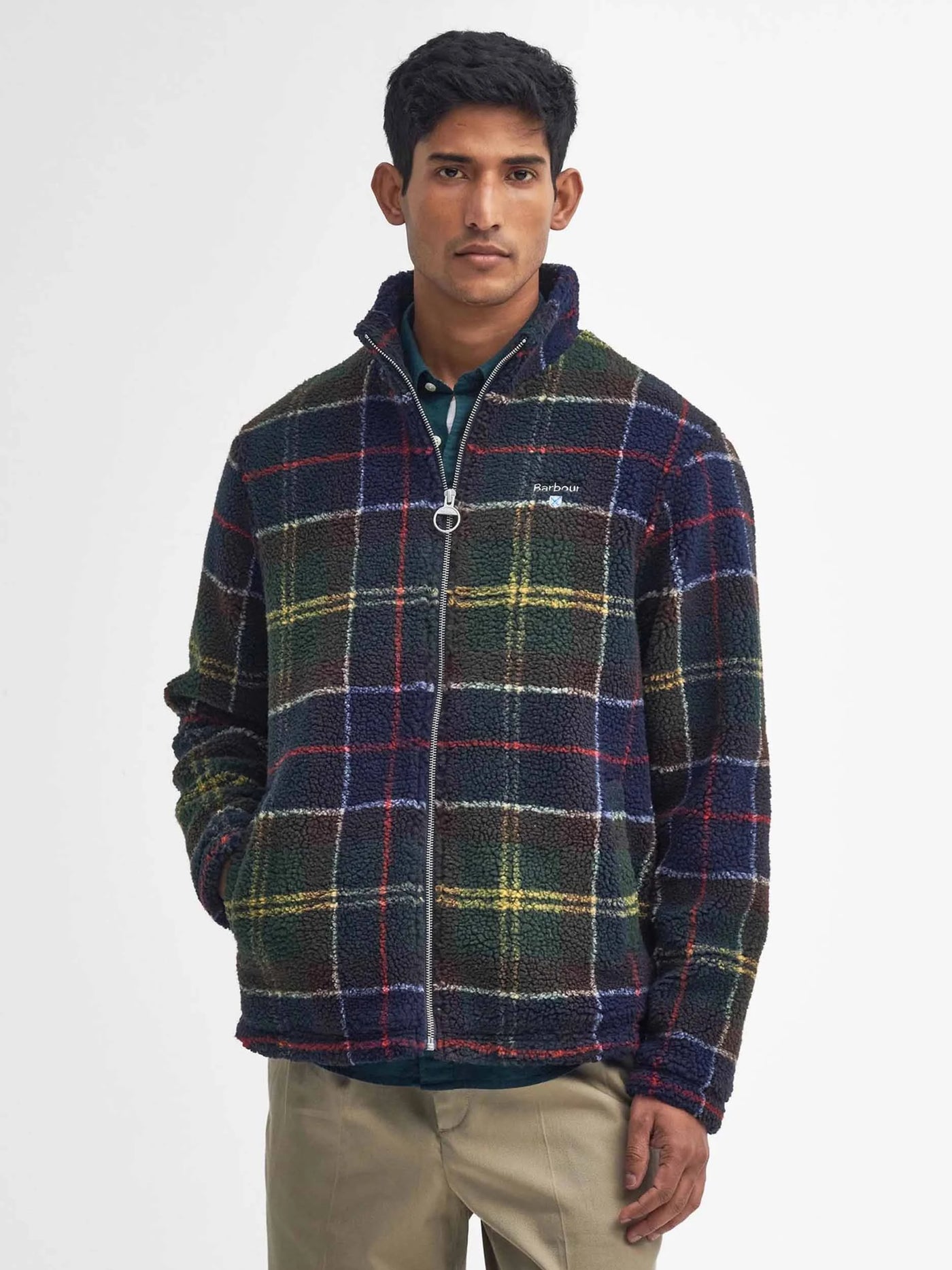 Barbour Tartan Fleece Jacket