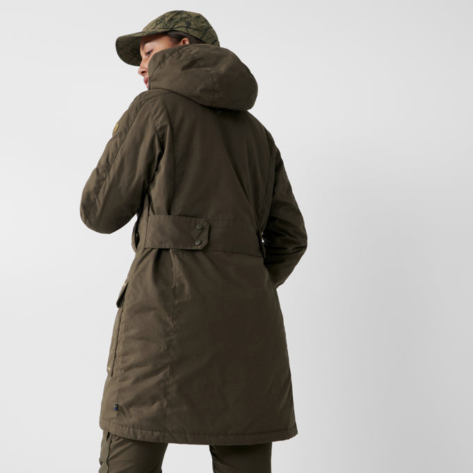 Hogvilt parka dames