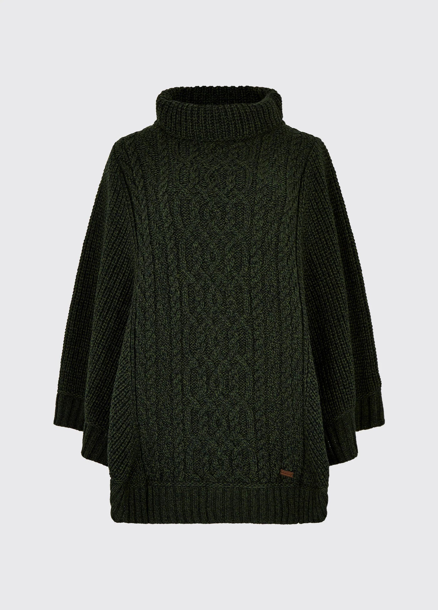 Kilronan merino wollen dames poncho
