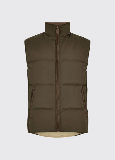 Graystown gewatteerde dons bodywarmer
