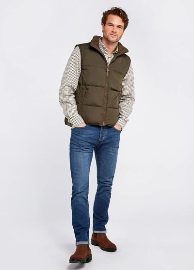 Graystown gewatteerde dons bodywarmer