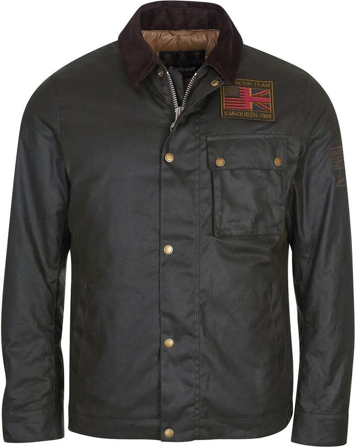 Workers waxed jacket Steve McQueen