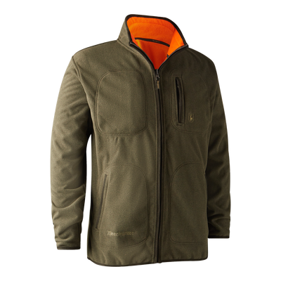 Gamekeeper reversible bonded fleece jacket