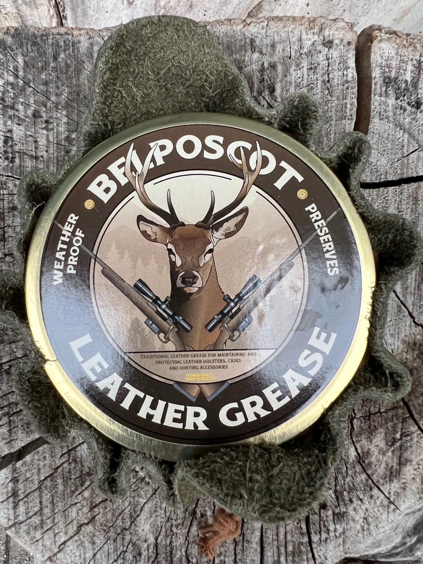 Belposcot leather grease