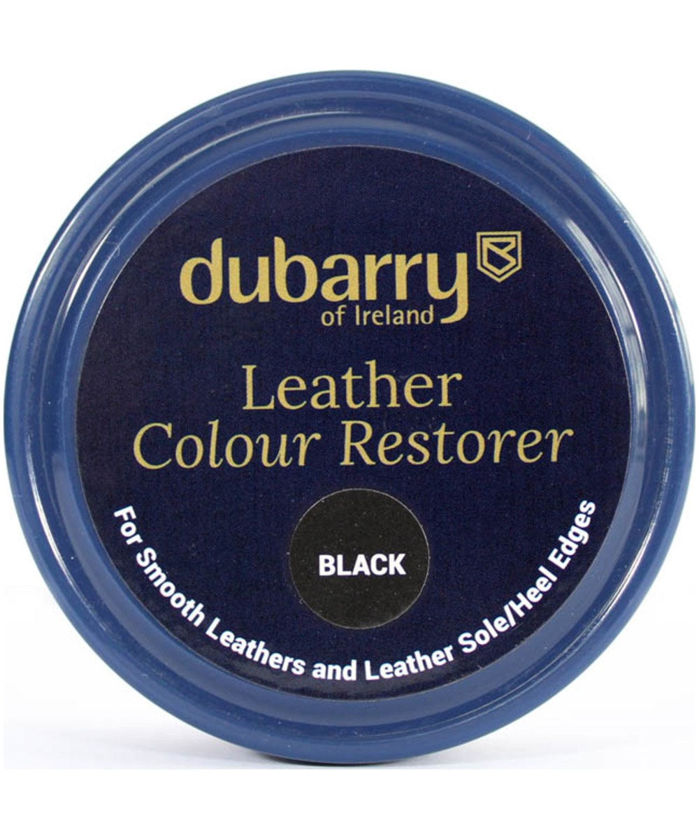 Leather colour restorer black