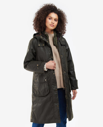 Long Cannich wax jacket