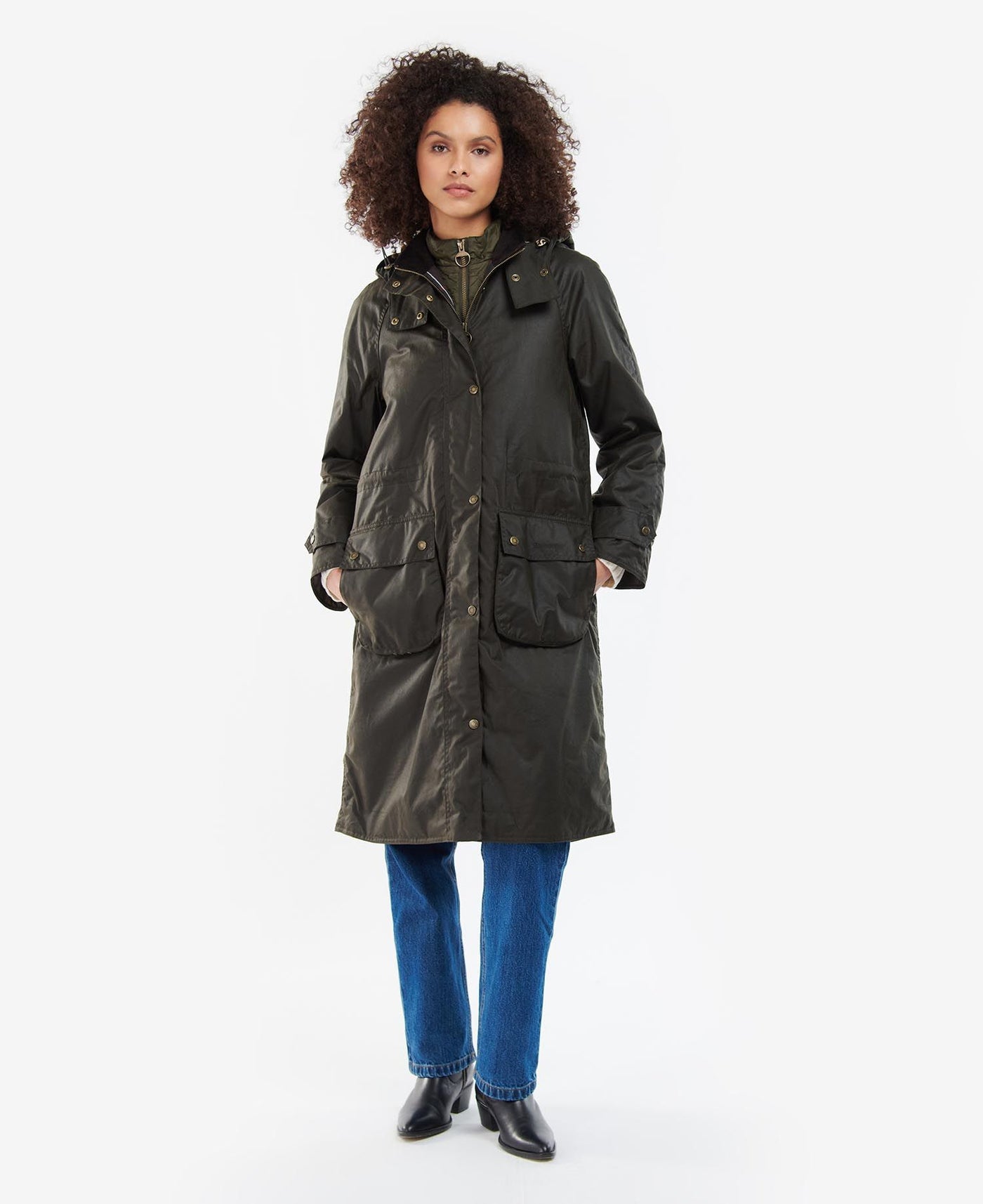 Long Cannich wax jacket