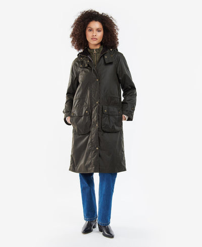 Long Cannich wax jacket