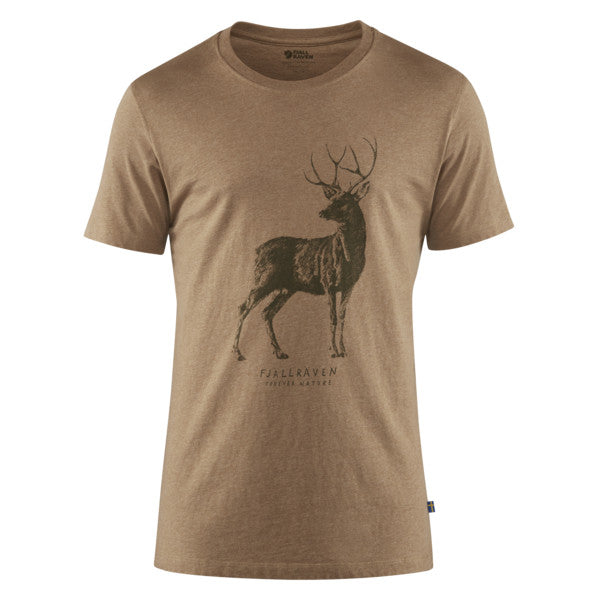 Deer Print T-Shirt M
