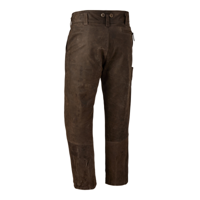 Strasbourg leather boot trouser